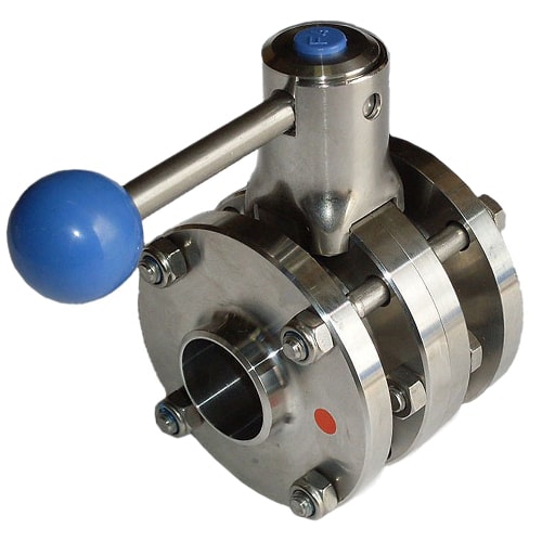 Дисковый межфланцевый кран 200x112x248 AISI 304 DIN ZFA