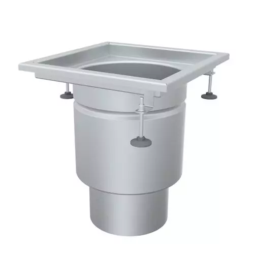 Нержавеющие трапы и трапоприямки с вертикальным выпуском 250x139x110 мм